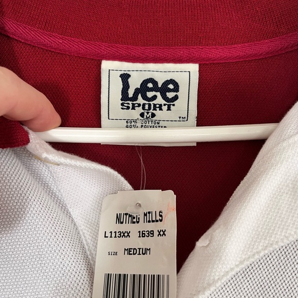 Vintage Lee sport polo shirt nwt - Picture 2 of 3
